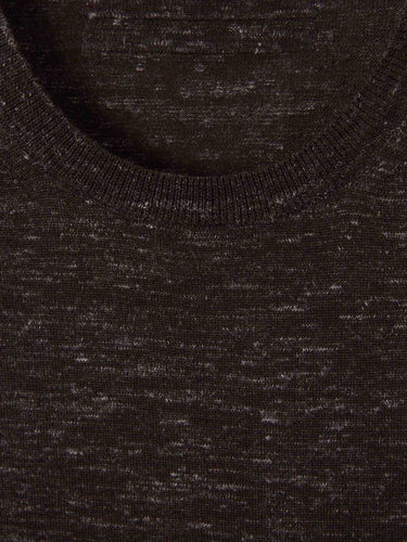 Zegna Hombre Barcelona Jersey de punto de lana merino de corte clásico color Marrón Oscuro sku 542-002604 01 - Foto 3