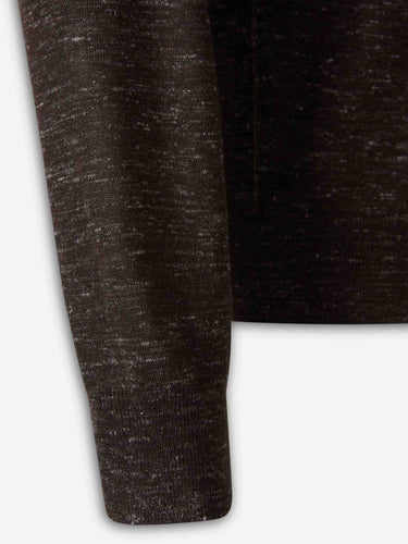 Zegna Hombre Barcelona Jersey de punto de lana merino de corte clásico color Marrón Oscuro sku 542-002604 01 - Foto 4