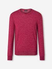 Zegna Hombre Barcelona Jersey Cuello Redondo color Cereza sku 542-002604 02 - Foto 1