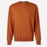 Herno Hombre Barcelona Jersey Fino Cuello Redondo color Naranja Oscuro sku 542-002605 01 - Foto 1