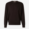 Herno Hombre Barcelona Jersey Fino Cuello Redondo color Marrón Oscuro sku 542-002605 02 - Foto 1