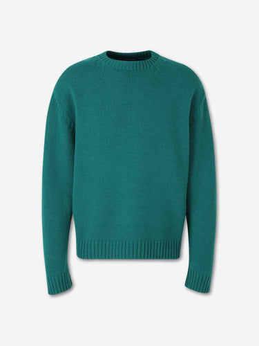 Tom Ford Hombre Barcelona Jersey Cuello Redondo color Verde Jungla sku 542-002606 01 - Foto 1