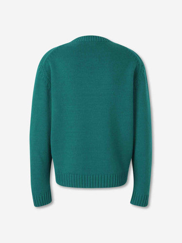 Tom Ford Hombre Barcelona Jersey Cuello Redondo color Verde Jungla sku 542-002606 01 - Foto 2