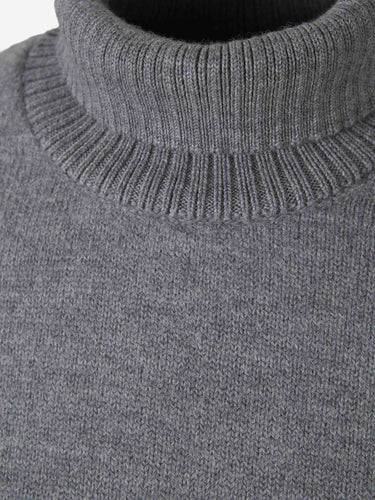 Ami Paris Hombre Barcelona Jersey Cuello Alto color Gris sku 542-002610 01 - Foto 3