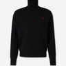 Ami Paris Hombre Barcelona Jersey Cuello Alto color Negro sku 542-002612 01 - Foto 1