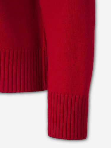 Ami Paris Hombre Barcelona Jersey Cuello Polo color Rojo sku 542-002615 02 - Foto 5