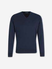 Santa Eulalia Hombre Barcelona Jersey Fino Punto color Azul Marino sku 542-002623 01 - Foto 1