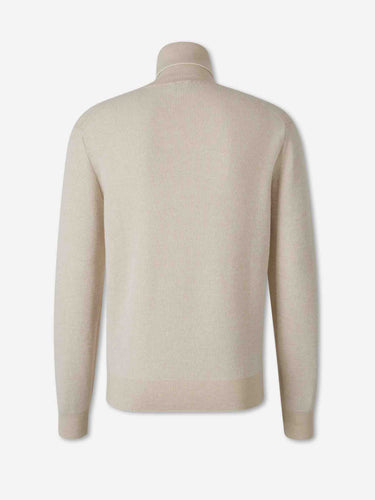 Brioni Hombre Barcelona Jersey Cuello Alto color Beige sku 542-002624 01 - Foto 2