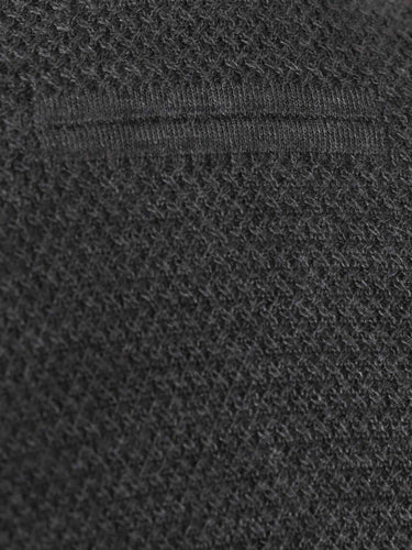 Zegna Hombre Barcelona Cárdigan Cremallera Cashmere Seda color Gris Antracita sku 542-002625 01 - Foto 4