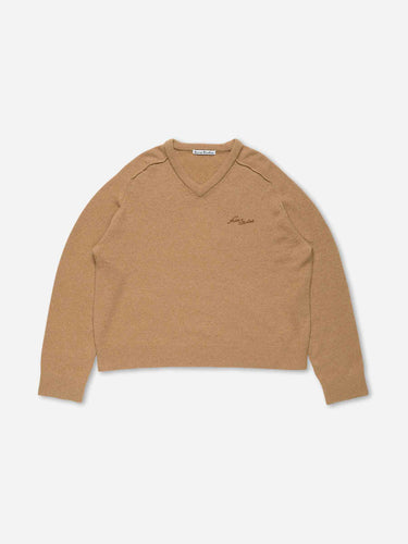 Acne Studios Hombre Barcelona Jersey Cuello Pico color Camel sku 542-002627 01 - Foto 1