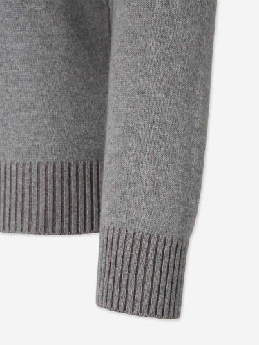 Gran Sasso Hombre Barcelona Jersey Cashmere Cuello Alto color Gris sku 542-002631 01 - Foto 4