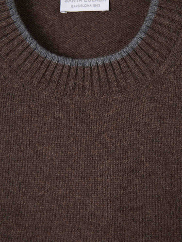 Santa Eulalia Hombre Barcelona Jersey Cuello Redondo color Marrón sku 542-002632 01 - Foto 3