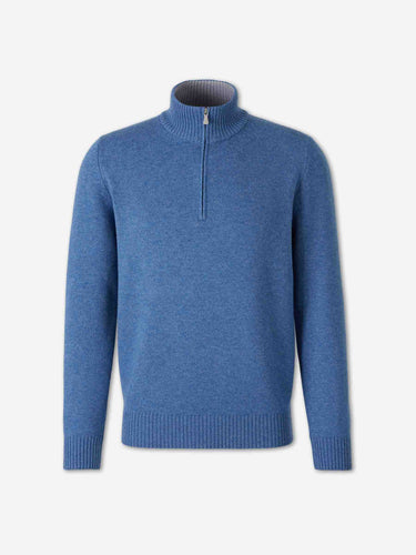 Santa Eulalia Hombre Barcelona Jersey Cuello Alto color Azul sku 542-002633 02 - Foto 1