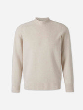 Santa Eulalia Hombre Barcelona Jersey Liso Lana color Beige sku 542-002634 01 - Foto 1