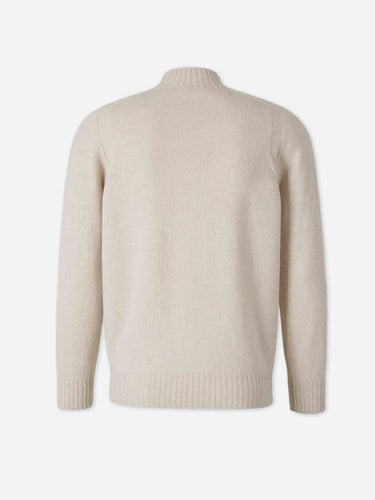 Santa Eulalia Hombre Barcelona Jersey Liso Lana color Beige sku 542-002634 01 - Foto 2