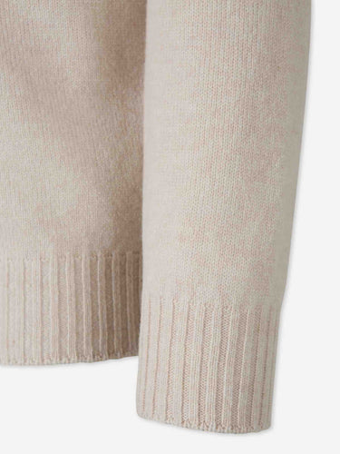 Santa Eulalia Hombre Barcelona Jersey Liso Lana color Beige sku 542-002634 01 - Foto 4