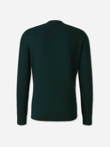 Santa Eulalia Hombre Barcelona Jersey Efecto Trenzado color Verde Oscuro sku 542-002635 01 - Foto 2