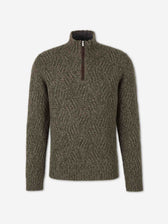 Fedeli Hombre Barcelona Jersey Alpaca Lana color Marrón sku 542-002643 01 - Foto 1