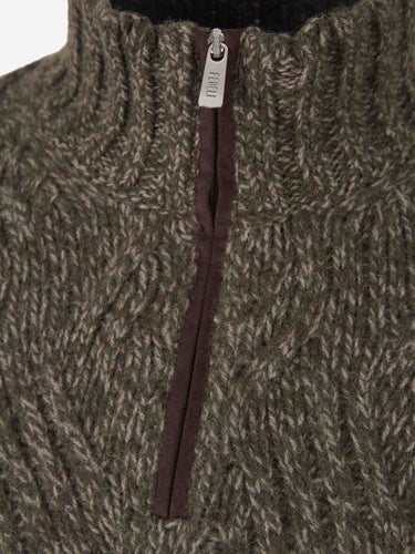 Fedeli Hombre Barcelona Jersey Alpaca Lana color Marrón sku 542-002643 01 - Foto 3
