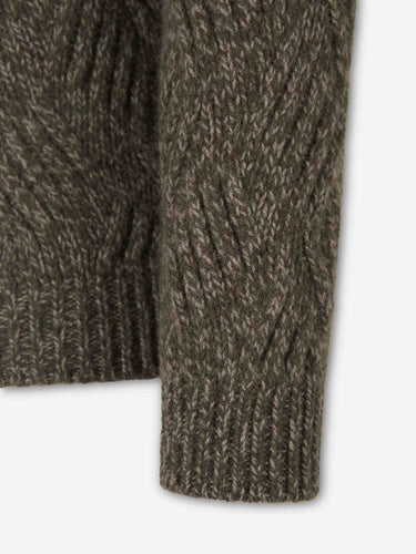 Fedeli Hombre Barcelona Jersey Alpaca Lana color Marrón sku 542-002643 01 - Foto 4
