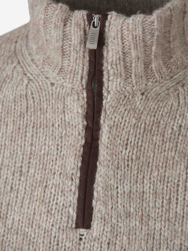 Fedeli Hombre Barcelona Jersey Cuello Alto color Beige sku 542-002644 01 - Foto 3
