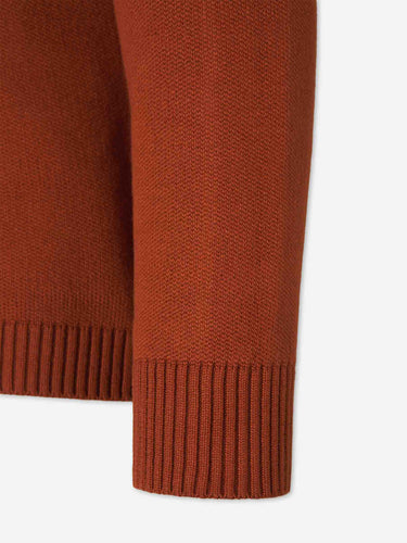 Stone Island Hombre Barcelona Jersey Cuello Redondo color Naranja Oscuro sku 542-002646 01 - Foto 4