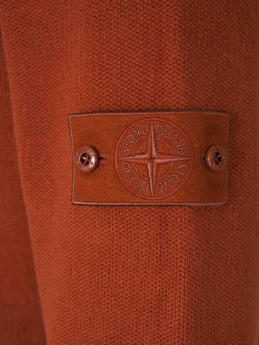 Stone Island Hombre Barcelona Jersey Cuello Redondo color Naranja Oscuro sku 542-002646 01 - Foto 5