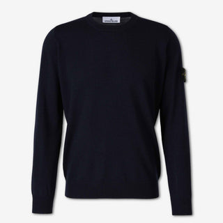 Stone Island Hombre Barcelona Jersey Fino Lana color Azul Marino sku 542-002647 01 - Foto 1