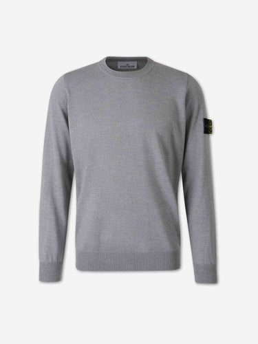 Stone Island Hombre Barcelona Jersey Fino Lana color Gris sku 542-002647 03 - Foto 1