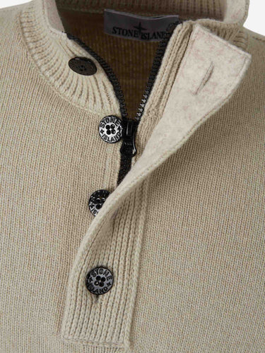 Stone Island Hombre Barcelona Jersey Cuello Polo color Beige sku 542-002648 01 - Foto 3