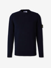 Stone Island Hombre Barcelona Jersey Cuello Redondo color Azul Noche sku 542-002649 01 - Foto 1