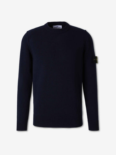 Stone Island Hombre Barcelona Jersey Cuello Redondo color Azul Noche sku 542-002649 01 - Foto 1