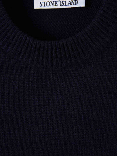 Stone Island Hombre Barcelona Jersey Cuello Redondo color Azul Noche sku 542-002649 01 - Foto 3