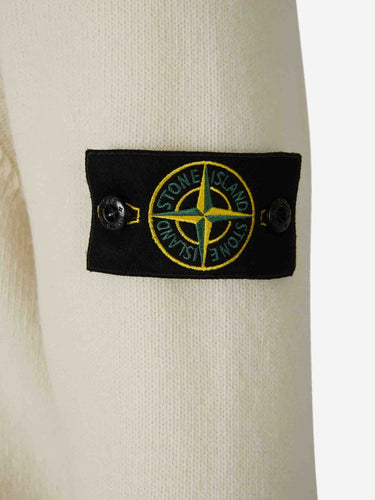 Stone Island Hombre Barcelona Jersey Cuello Redondo color Marfil sku 542-002649 02 - Foto 5