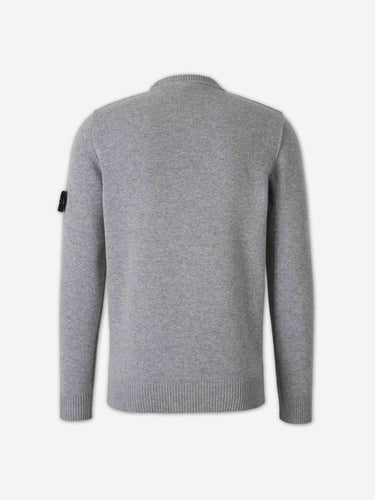 Stone Island Hombre Barcelona Jersey Cuello Redondo color Gris sku 542-002649 03 - Foto 2