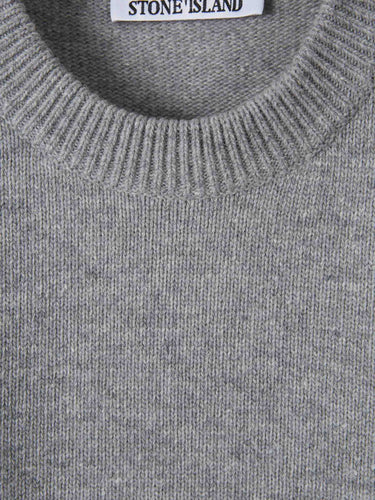 Stone Island Hombre Barcelona Jersey Cuello Redondo color Gris sku 542-002649 03 - Foto 3