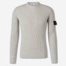 Stone Island Hombre Barcelona Jersey Canalé Lana color Gris Claro sku 542-002650 02 - Foto 1