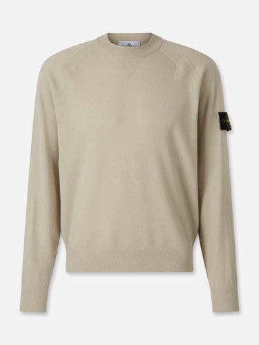 Stone Island Hombre Barcelona Jersey Cuello Redondo color Beige sku 542-002651 02 - Foto 1
