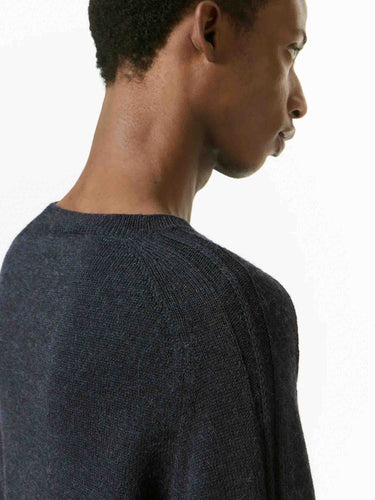 Our Legacy Hombre Barcelona Jersey Alpaca Lana color Gris Antracita sku 542-002654 01 - Foto 4