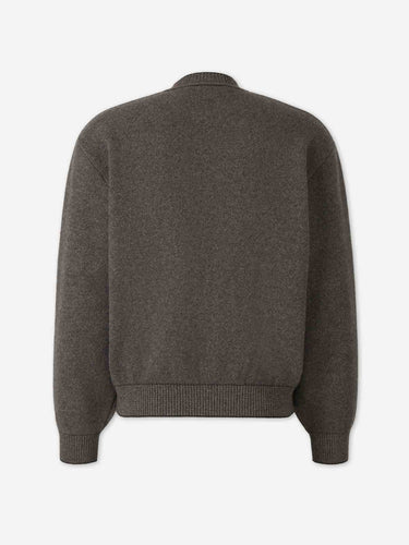 Jacquemus Hombre Barcelona Jersey Cuello Redondo color Gris Antracita sku 542-002655 01 - Foto 2