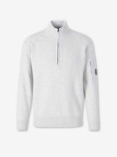 C.P. Company Hombre Barcelona Jersey Cuello Alto color Blanco sku 542-002657 01 - Foto 1
