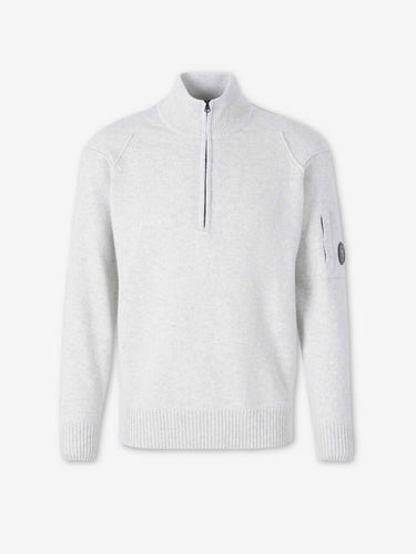 C.P. Company Hombre Barcelona Jersey Cuello Alto color Blanco sku 542-002657 01 - Foto 1