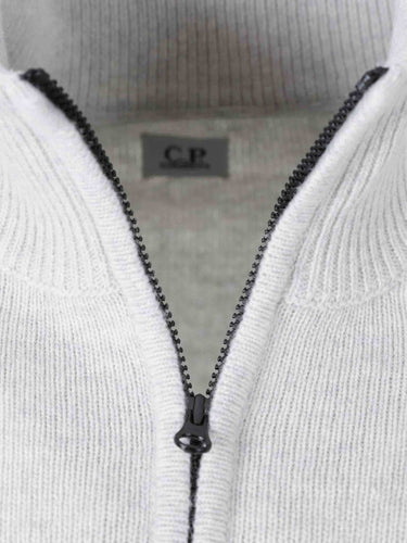 C.P. Company Hombre Barcelona Jersey Cuello Alto color Blanco sku 542-002657 01 - Foto 3