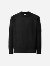 C.P. Company Hombre Barcelona Jersey Cuello Redondo color Negro sku 542-002661 01 - Foto 1