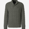Canali Hombre Barcelona Jersey Grueso Cuello Pico color Verde Militar sku 542-002662 01 - Foto 1