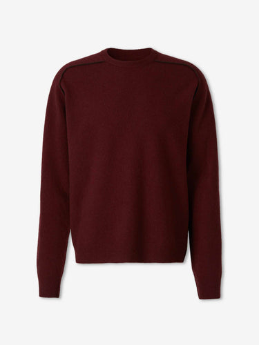 Maison Margiela Hombre Barcelona Jersey Cuello Redondo color Burdeos sku 542-002664 01 - Foto 1