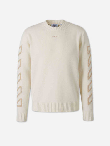 Off-White Hombre Barcelona Jersey Flechas Logo color Crema sku 542-002668 01 - Foto 1