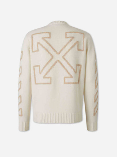 Off-White Hombre Barcelona Jersey Flechas Logo color Crema sku 542-002668 01 - Foto 2