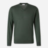 Santa Eulalia Hombre Barcelona Jersey Fino Cuello Pico color Verde Oscuro sku 542-002669 04 - Foto 1