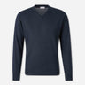 Santa Eulalia Hombre Barcelona Jersey Fino Cuello Pico color Azul Índigo sku 542-002669 05 - Foto 1